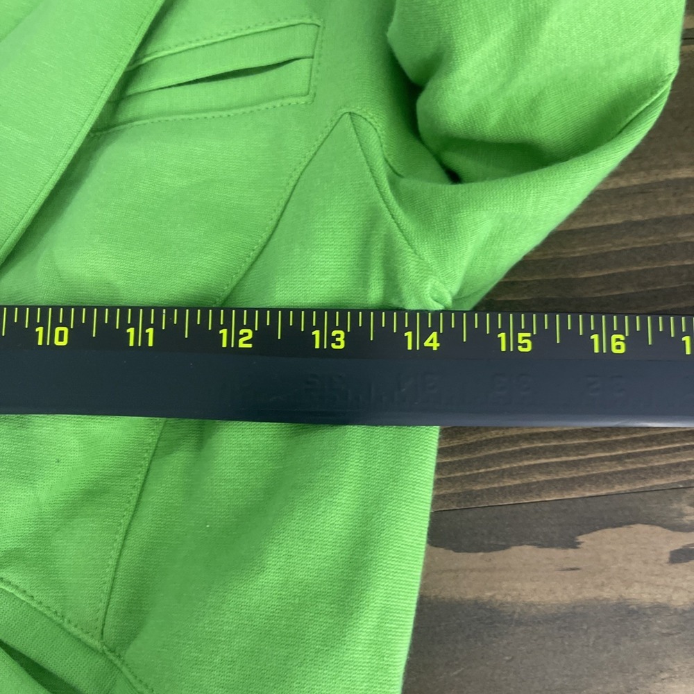 Diane Von Furstenberg Green Topher Blazer Womens Size 2 Ponte Career Office - Picture 6 of 10